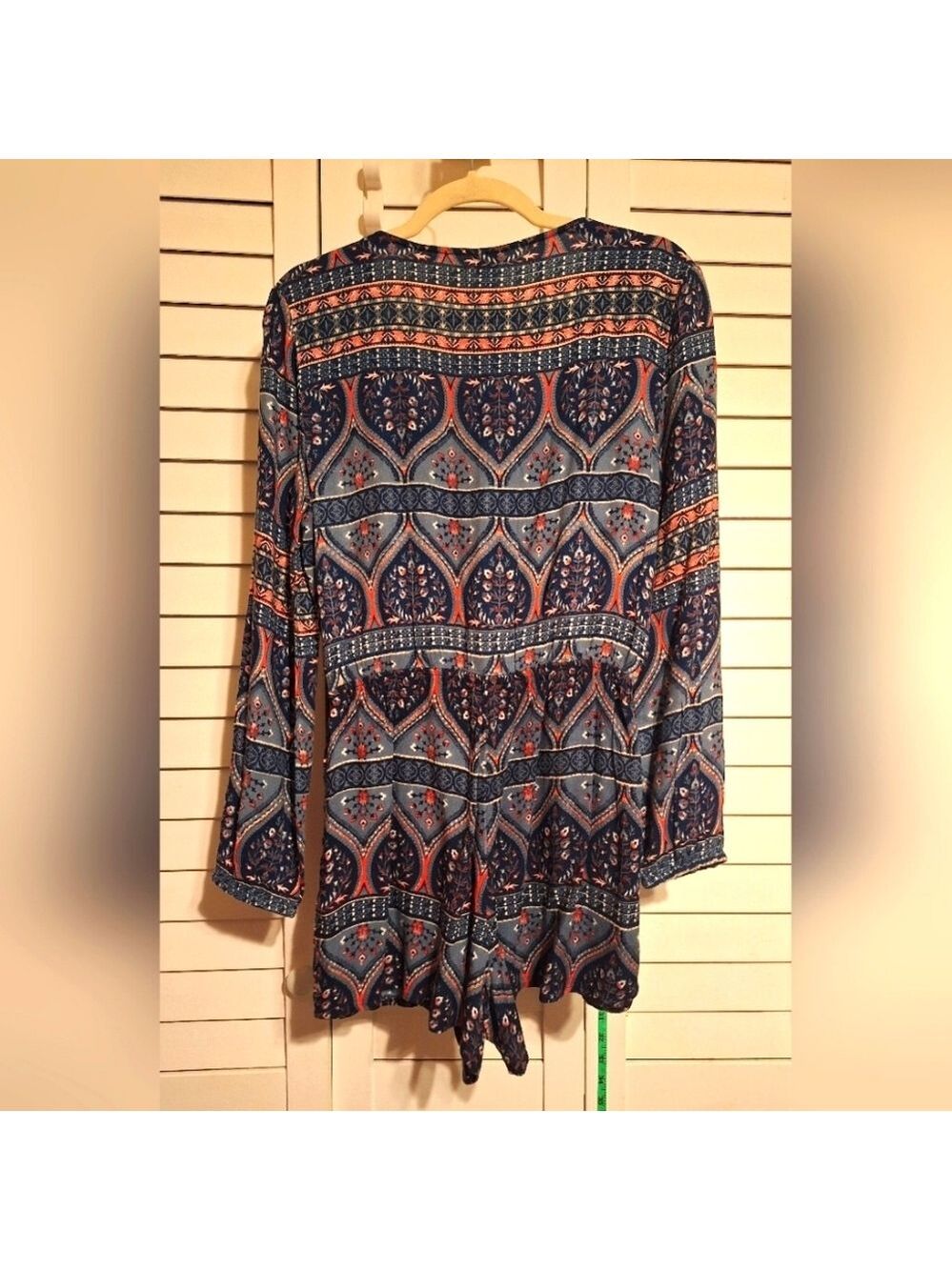 Roxy southwest print romper shorts NWT ptp 18"x30"L. 2.5 inseam - Picture 6 of 6